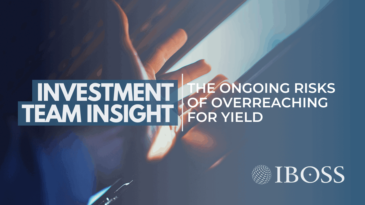 Overreaching for yield