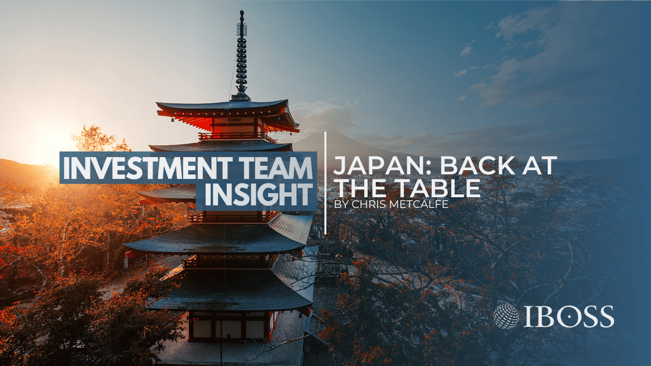 Japan: Back at the Table